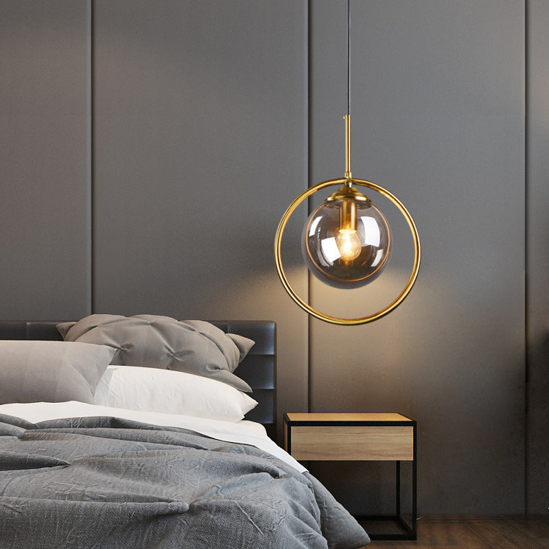 Nordic Modern Minimalist Glass Pendant Light