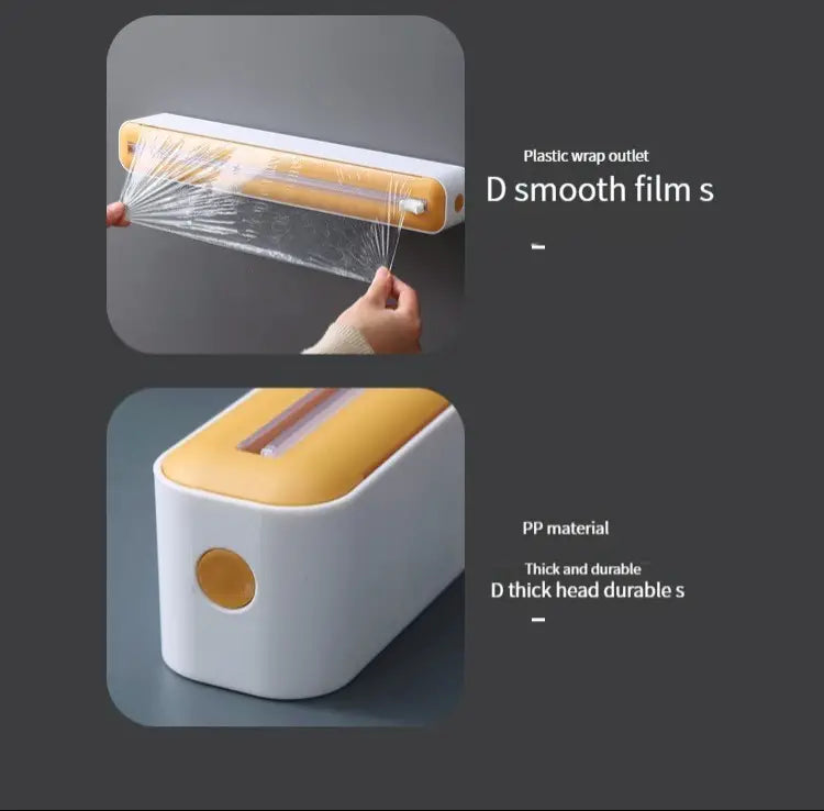 Magnetic Plastic Film Cutter for Kitchen Accessories