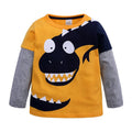 Children's Long Sleeve Round Neck Bottoming Shirt