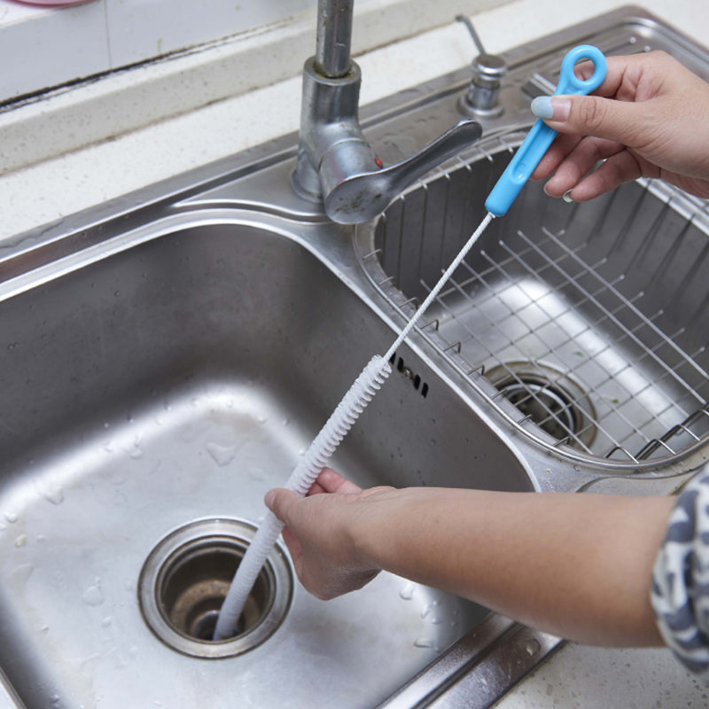 71cm Extended Sewer Cleaning Brush for Pipes and Drains