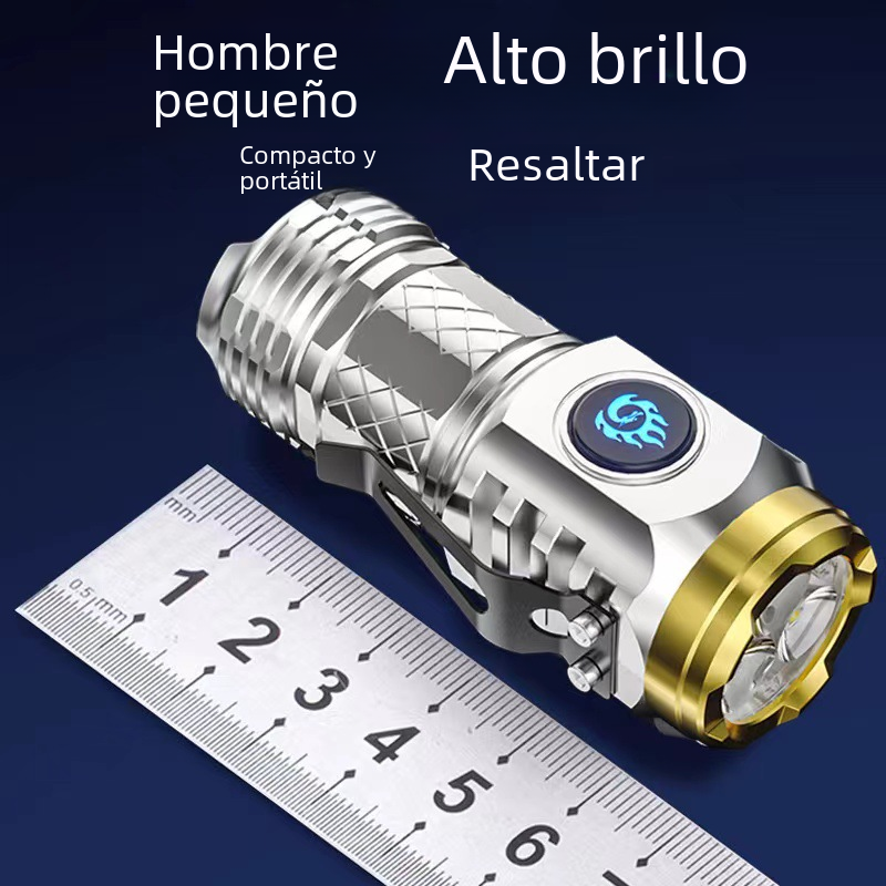 Rechargeable Mini LED Flashlight for Outdoor Use