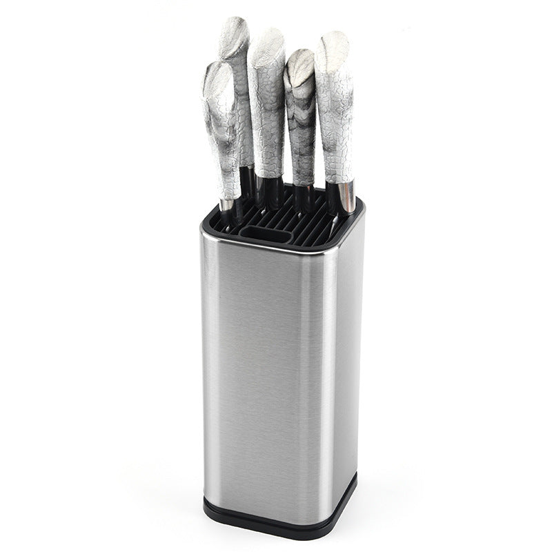 Stainless Steel Multi-Functional Knife Holder Rack