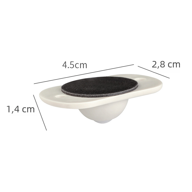 Universal Rolling Ball Casters for Storage Boxes