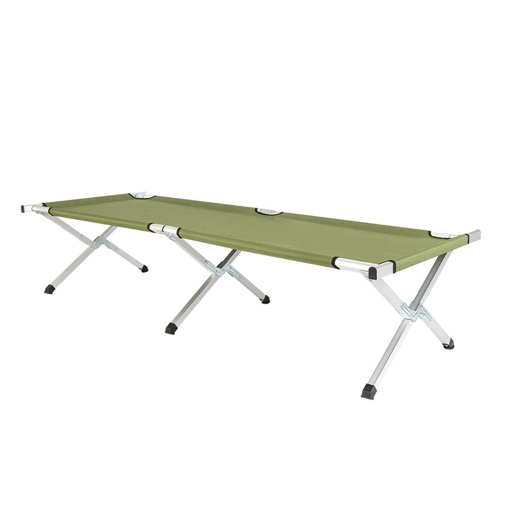 Ynredee Portable Camping CotLightweight Sleeping BedFolding Tent Camping Cot Bed with Carrying Bag for Outdoor Hiking Travel Beach