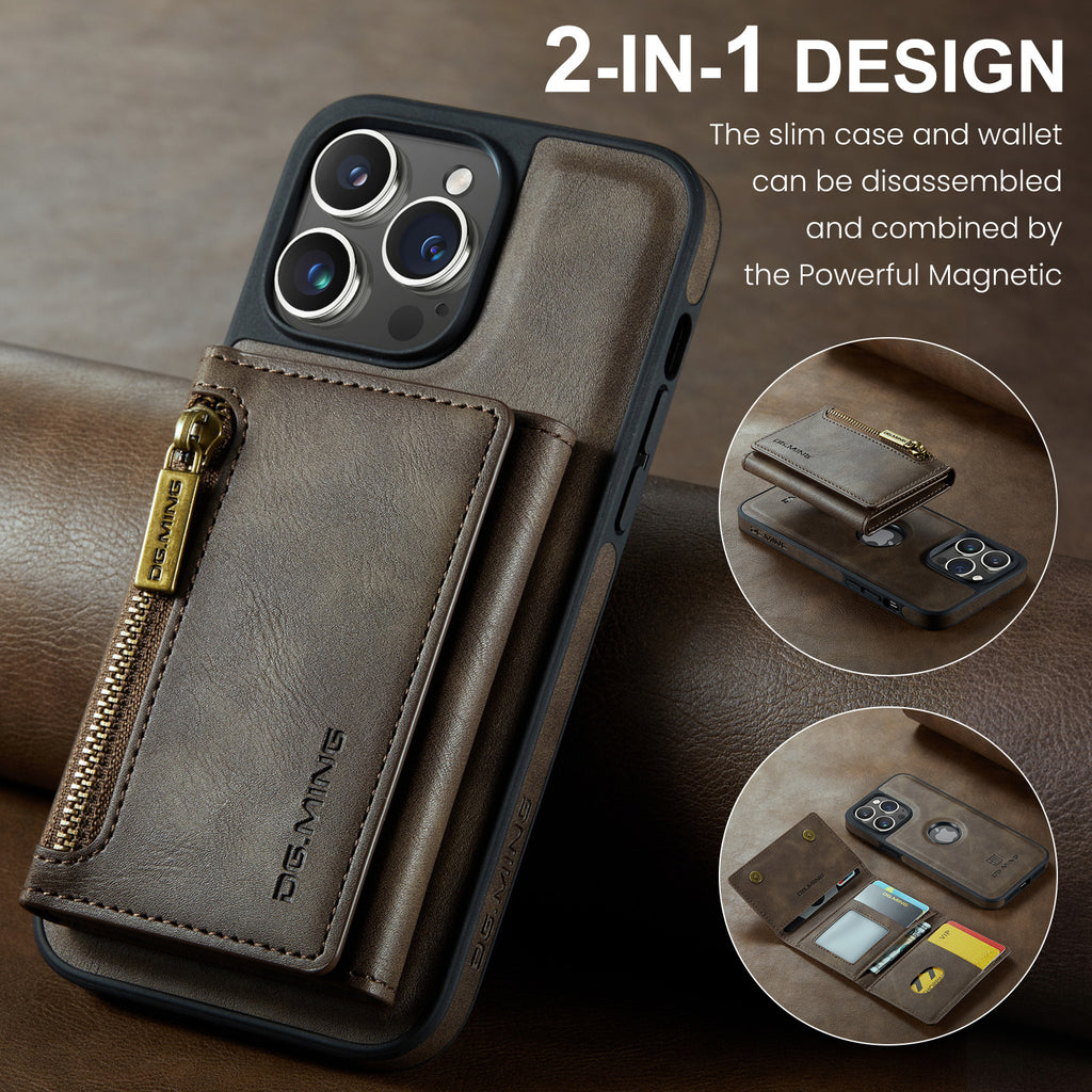 Magnetic Wallet Case for iPhone 14 Pro Max (M5)