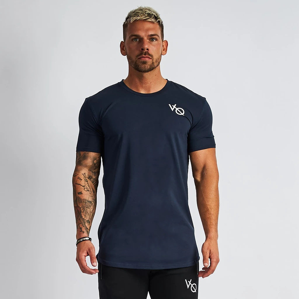 2022 Men's Muscle Fitness Cotton T-Shirt for Running