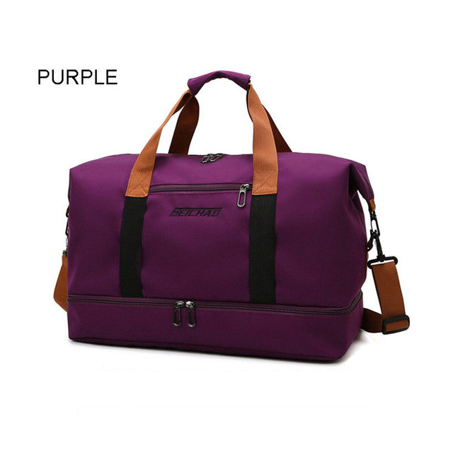 Large Capacity Waterproof Travel Bag for Gym and Weekend