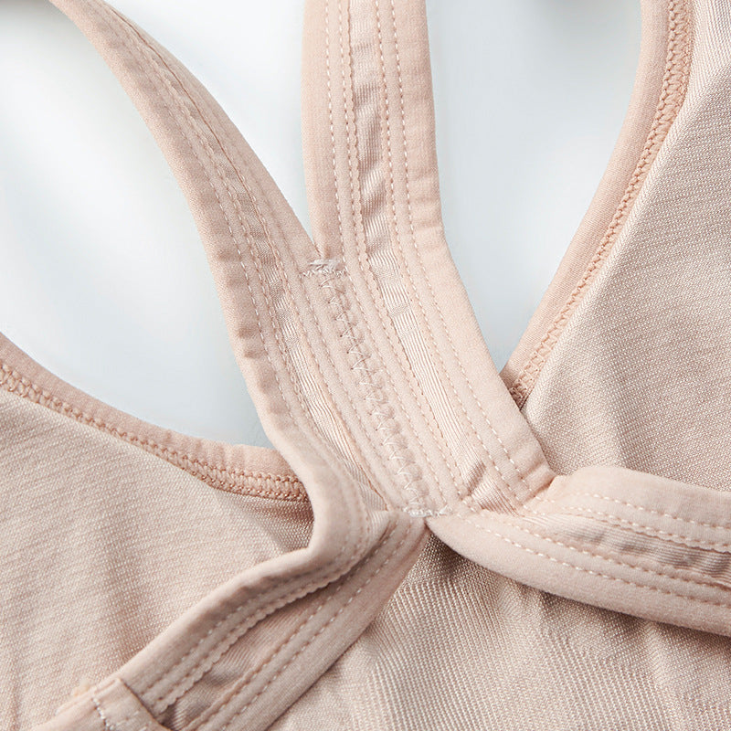 Women's Shockproof Sports Bra with Built-in Padding