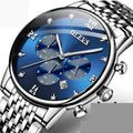 Waterproof Multi-function Chronograph Quartz Watch with Light