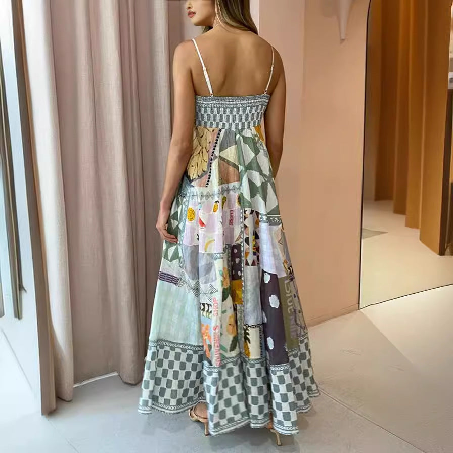 2023 Summer Sexy Floral Maxi Dress for Women