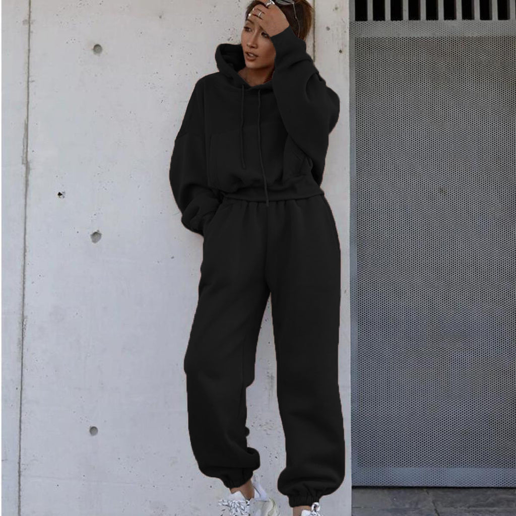 2024 Women's Casual Hoodie and Tracksuit Set