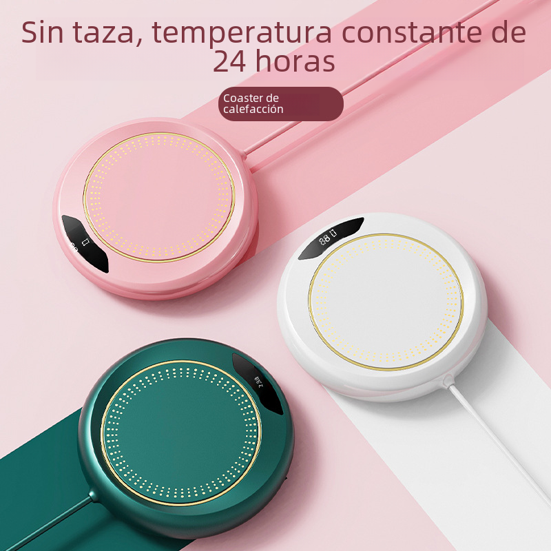 Smart Temperature-Controlled Heating Coaster (55°C)