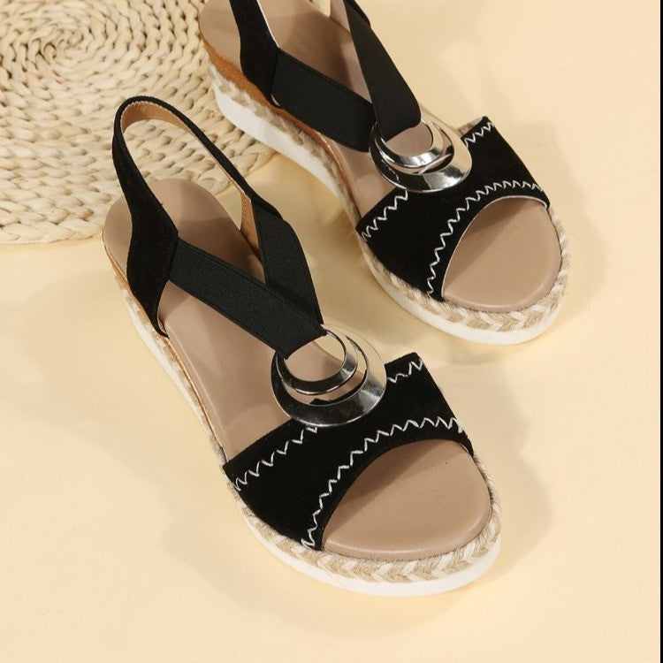 2022 Summer New Women's Wedge Sandals Size 42