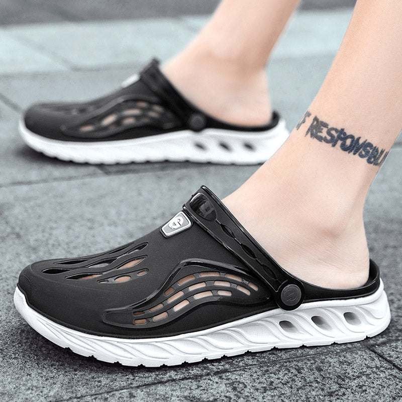 Men's Casual Beach Sandals - Korean Fashion Slippers