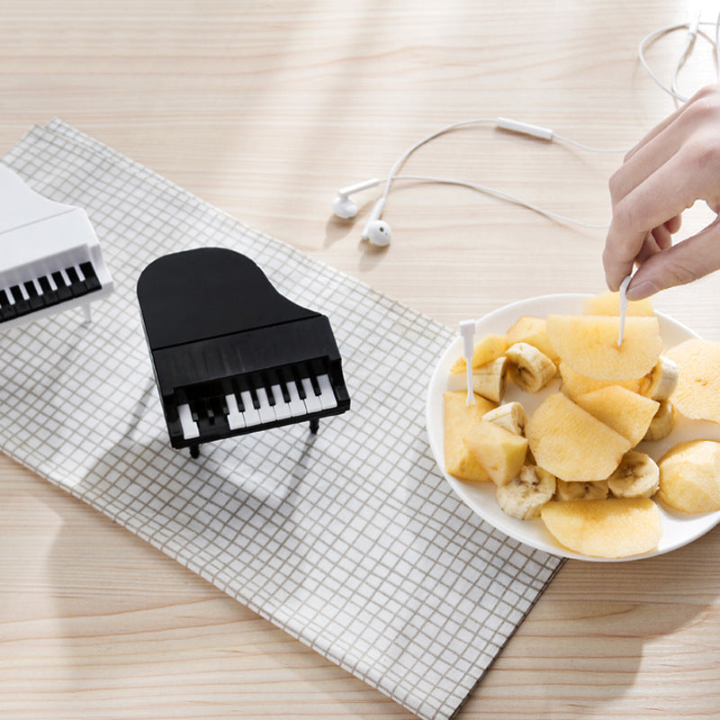 Piano Fruit Fork Set - Creative Cute Dessert Picks