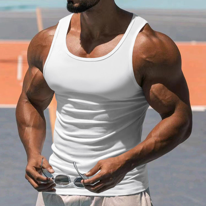 2023 Men's Summer Fitness Sleeveless Training Vest