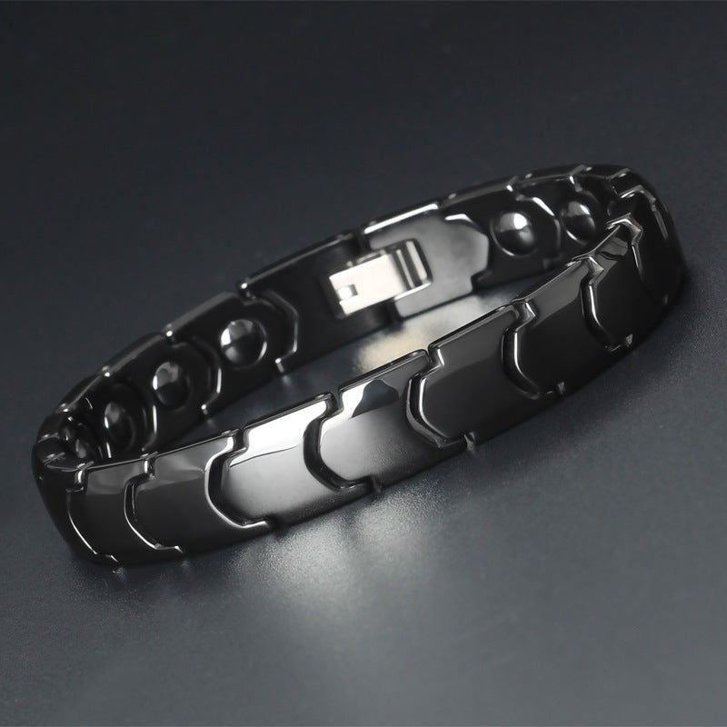 Korean Smooth Ceramic Magnetic Fashion Bracelet (Couples)