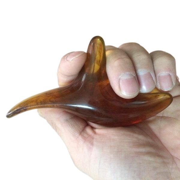 Triangular Wax Massage Tool for Acupressure Points