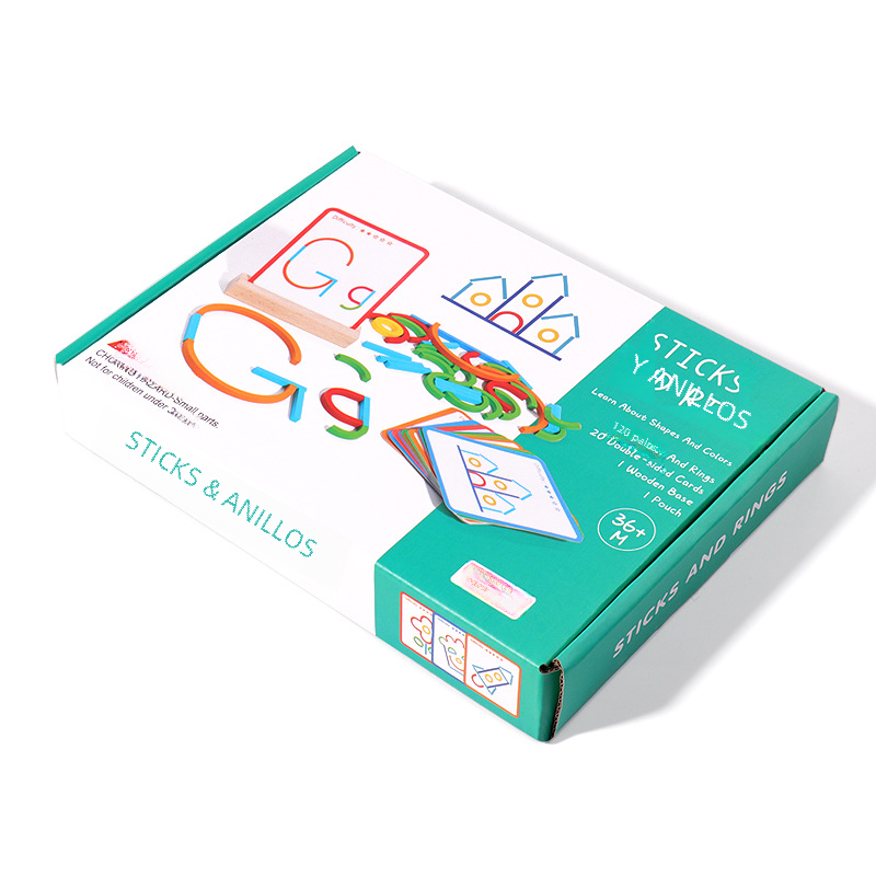 Children's Logic Puzzle Ring Game