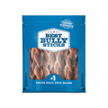 Best Bully Sticks All Natural 4-5 Inch Braided Bully Sticks for Small and Medium Dogs easily digestible Limited Ingredient Rawhide Alternative Dog Chew Free-Range Grass-Fed Beef Dog Treats 1 Pound Bag
