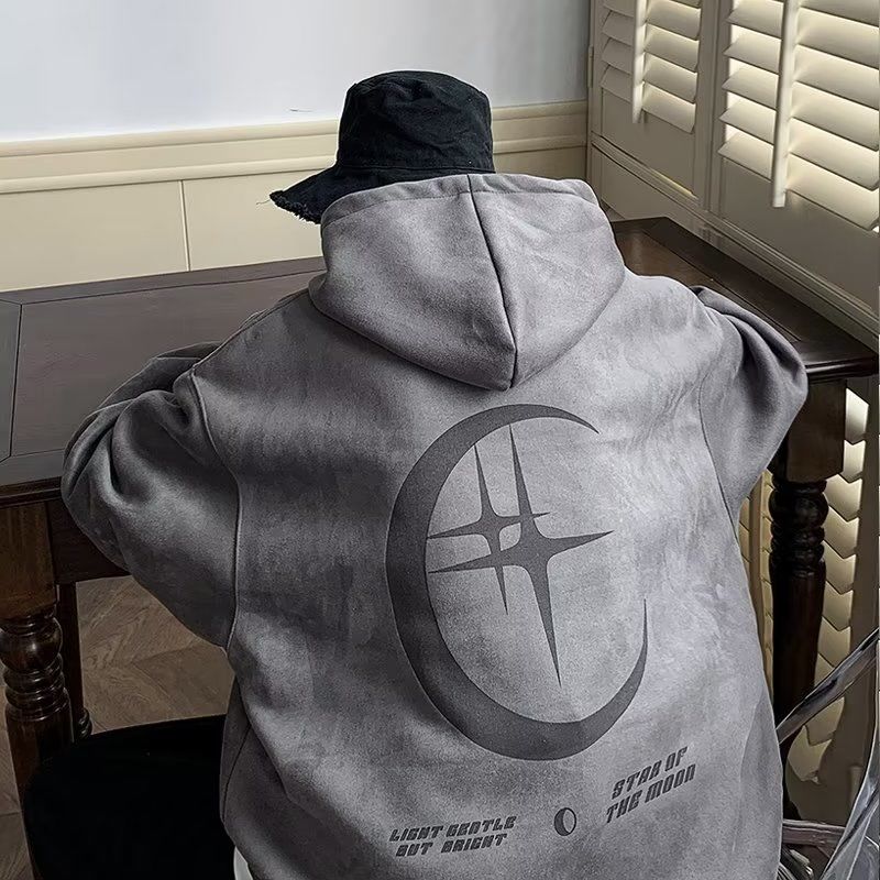 Men's Suede Hoodie - 2023 Fall Vintage Casual Wear