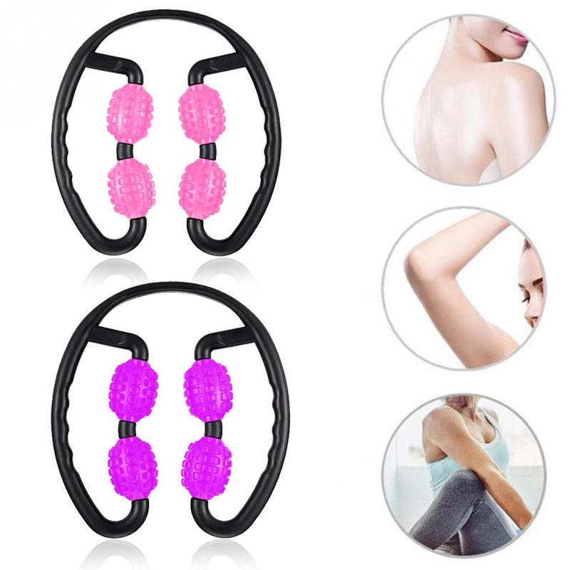 Circular Leg Trainer with Muscle Massage Roller