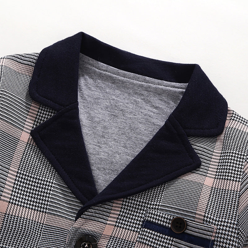 Gentleman Outfit for Baby Boys - Cotton Onesie Suit
