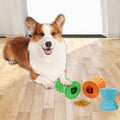 Iron Plate Textured Dumbbell Dog Chew Toy for Teeth