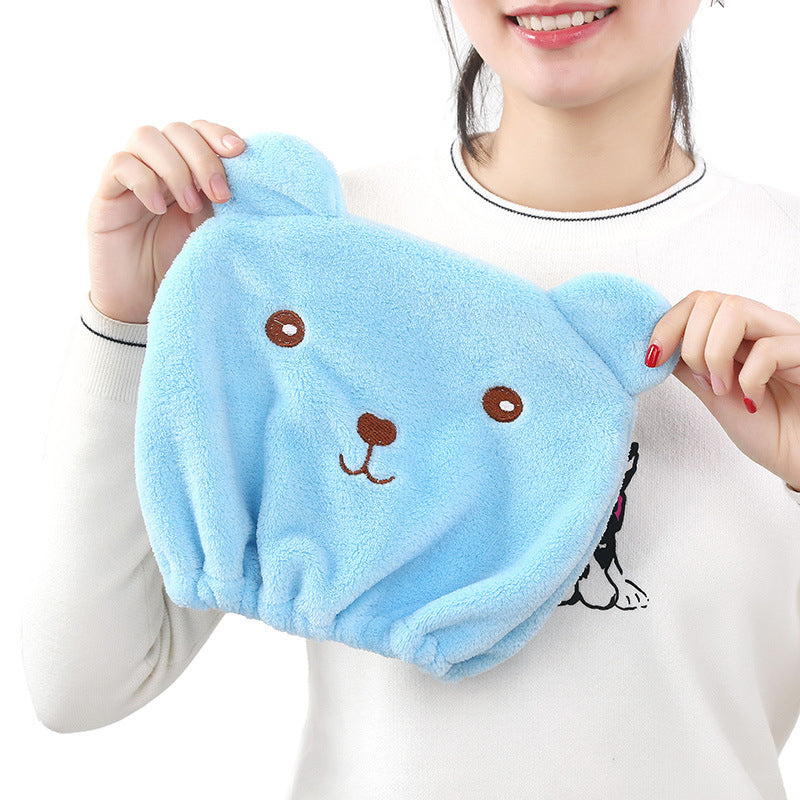 Cute Quick Dry Hair Drying Towel for Kids