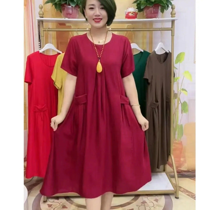Plus Size Casual Dress for Summer - Stylish & Versatile