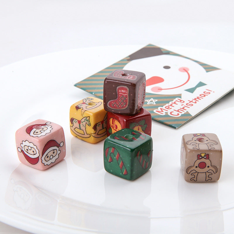 Square Beads and Earring Decoration Accessories