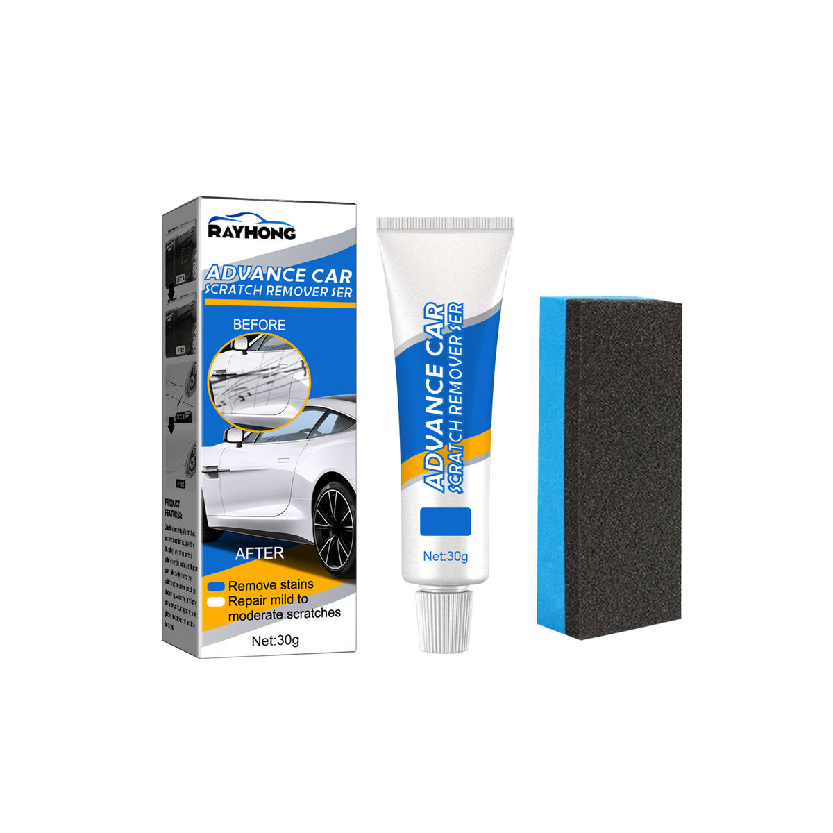 Rayhong Car Scratch Repair Kit for Minor Scratches