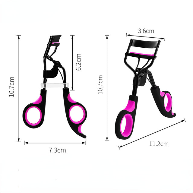 Two Color Portable Curling Eyelash Clip for Women