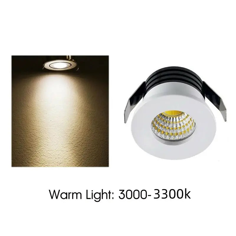 Small LED Light for Indoor/Outdoor Step Wall Lighting