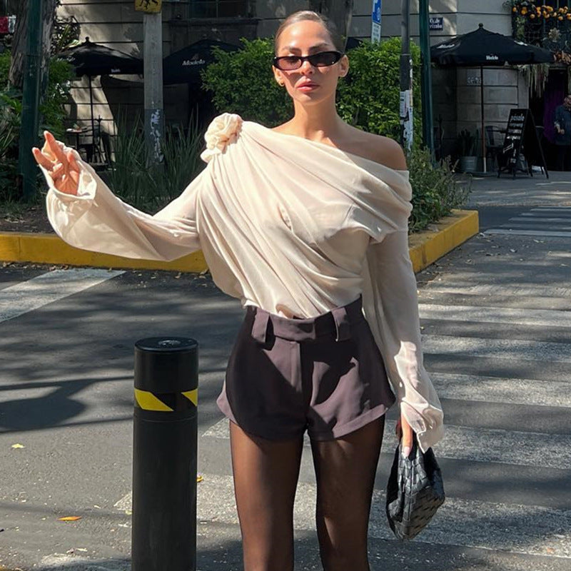 2023 Autumn Women's Sexy Fashion Streetwear Top