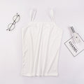 Women's Summer Camisole Top - Solid Color Basic Sleeveless
