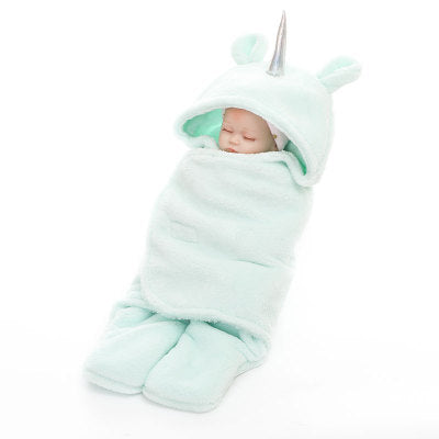 Unicorn Baby Blanket and Swaddle Wrap