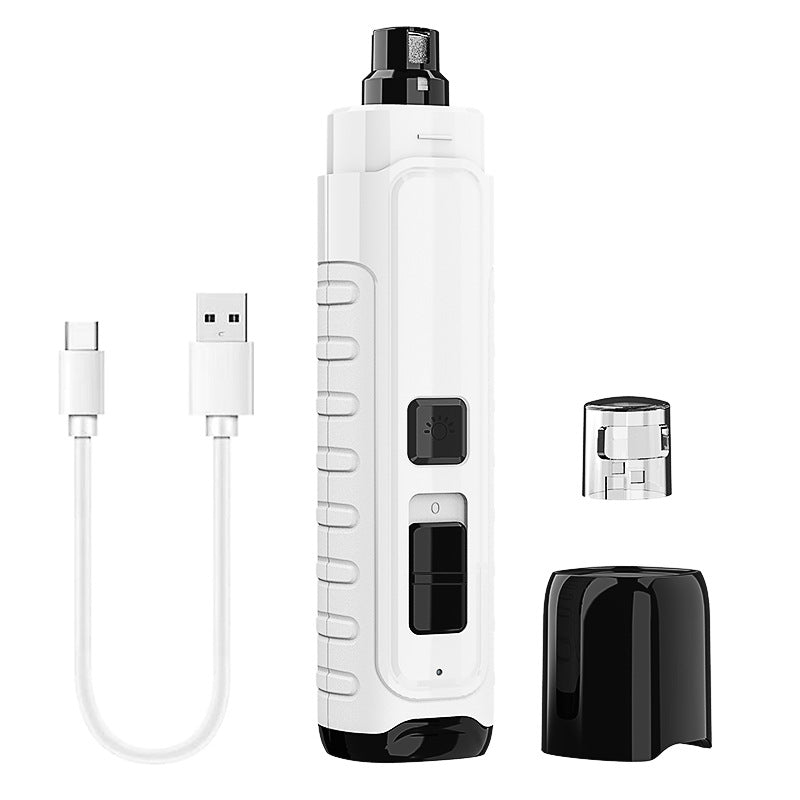 Rechargeable Electric Pet Nail Polisher with LEDs