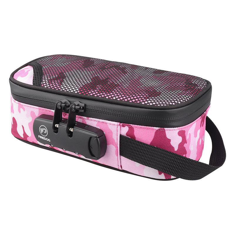 "Large Capacity Odor-Proof Travel Pipe Bag with Lock"