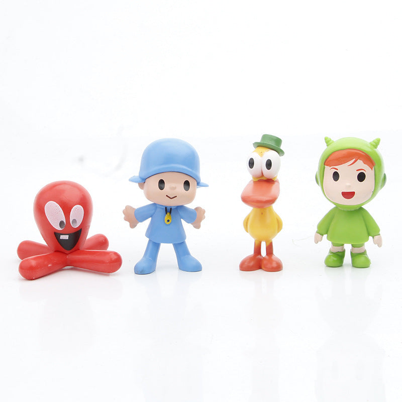 "Little P Youyou Model Figurine Cake Car Ornament"