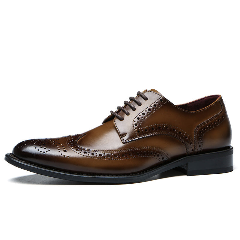 2023 Summer Men's Casual Leather Dress Shoes