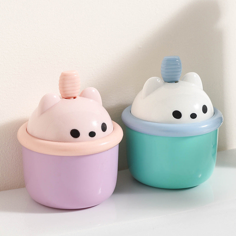 Foaming Cleanser Whisk for Home Use - Cartoon Bear