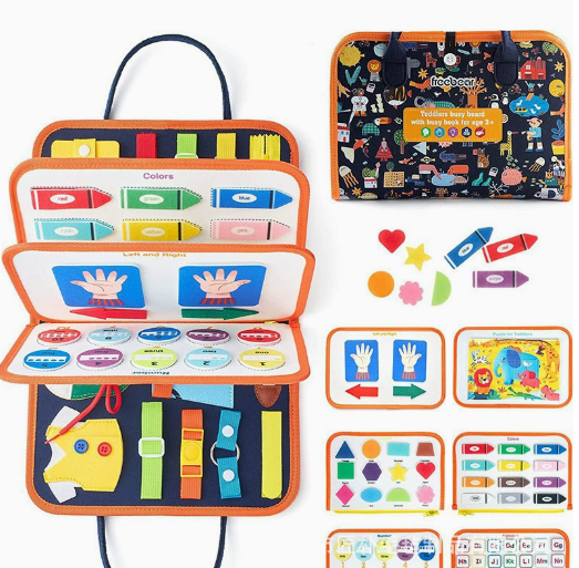 My First Busy Board - Felt Learning Toy Set