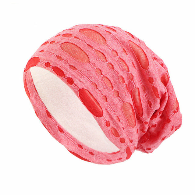Retro Hip-Hop Knitted Spring Ski Cap for Men and Women