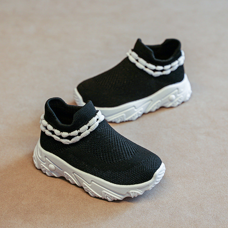 Korean Style Knitted Socks Shoes for Girls (2021)