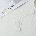 Ice Silk Women's T-Back Underwear - Comfortable & Breathable