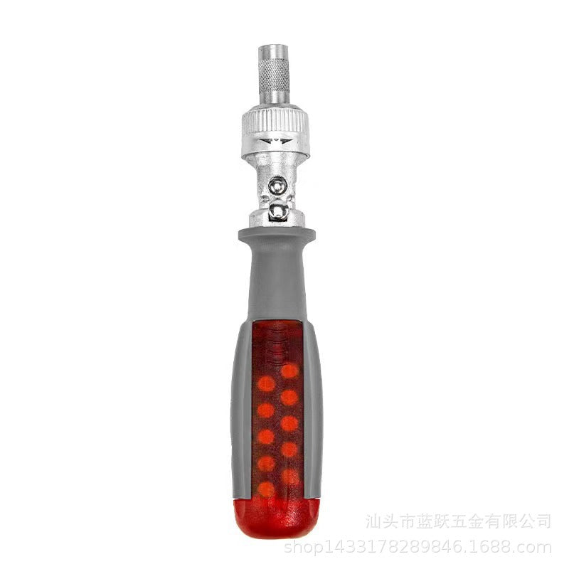 Alloy Ratchet Screwdriver Set with Various Bits