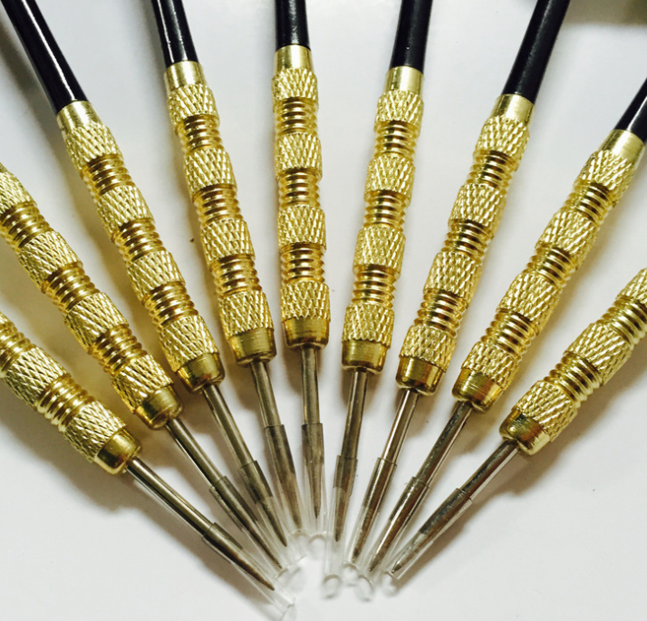 Dartboard with Dart Tips and Needle Style Darts