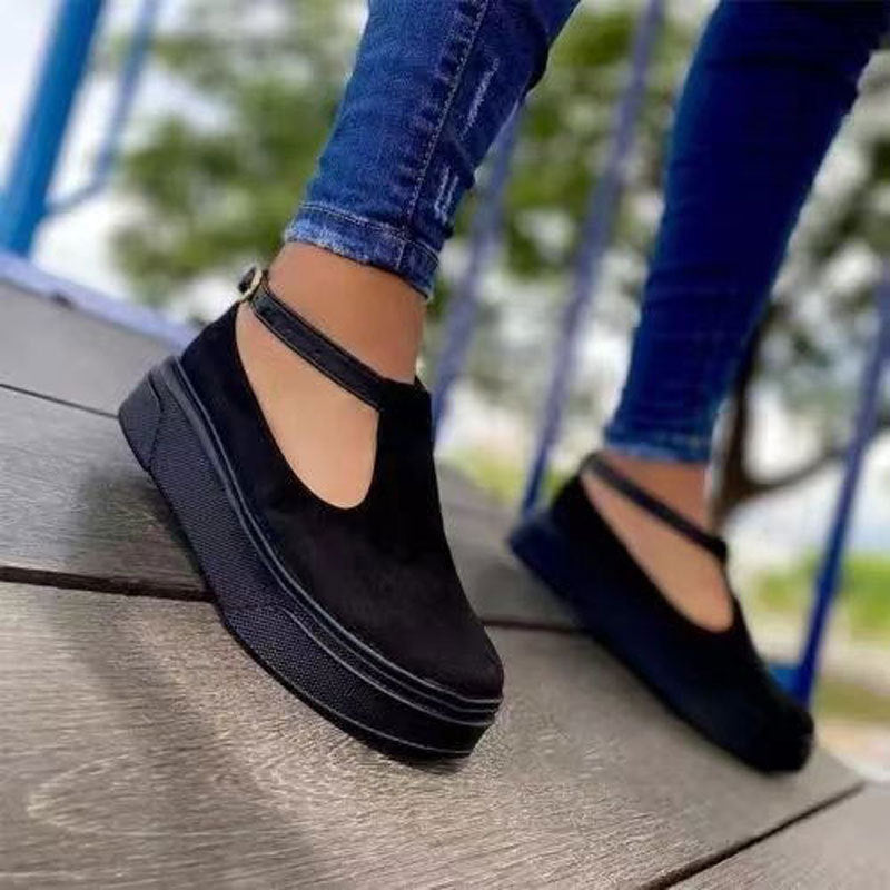 "Plus Size Women's Solid Color Loafers for Spring/Summer"