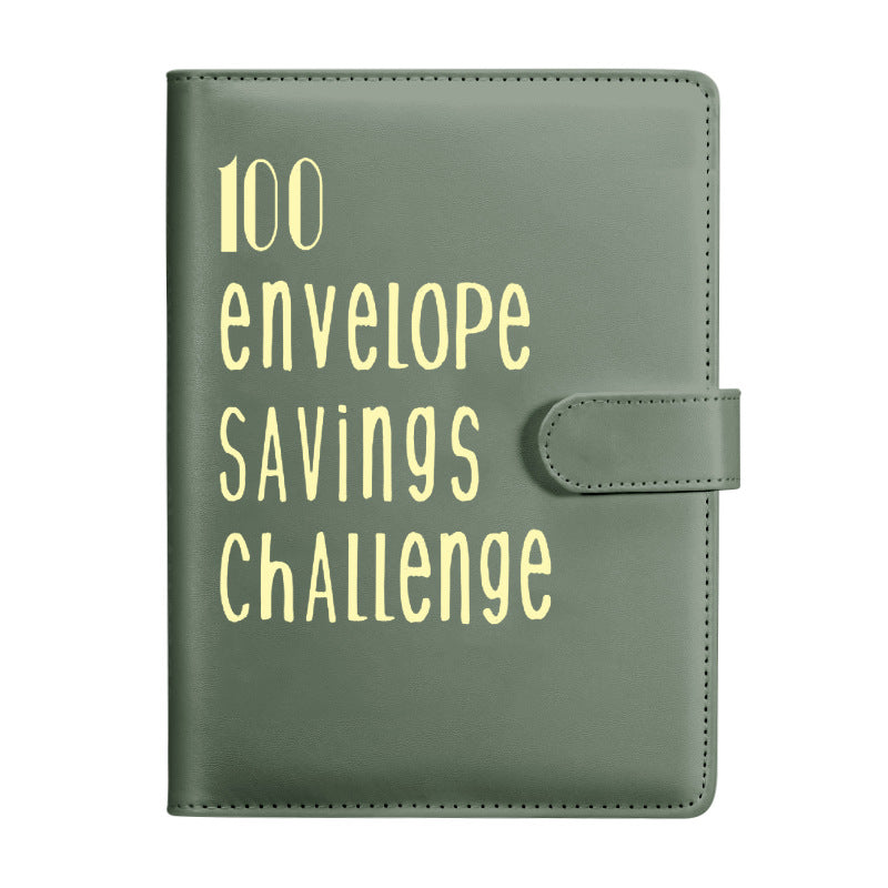 100 Envelope Challenge Notebook for Couples' Savings